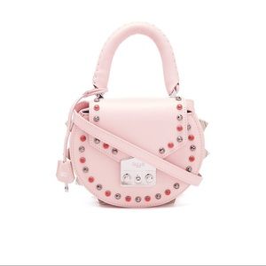 Salar
Italian Designer Women's Mimi - Rosa Pink Calfskin Leather Cross Body Bag